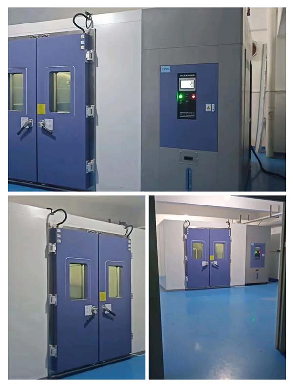 20立方步入式恒溫恒濕試驗箱 客戶現(xiàn)場安裝調(diào)試交付完工，完成